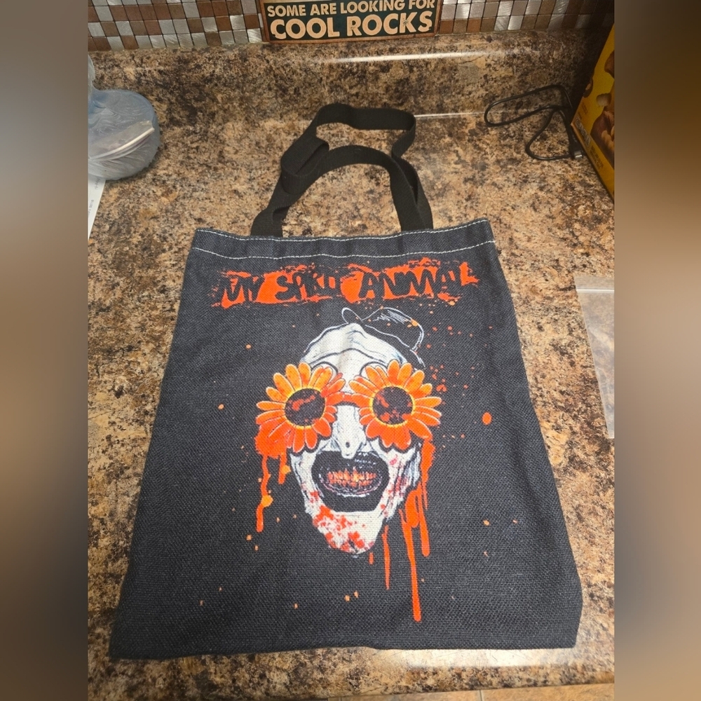 Art The Clown Book Tote Bag